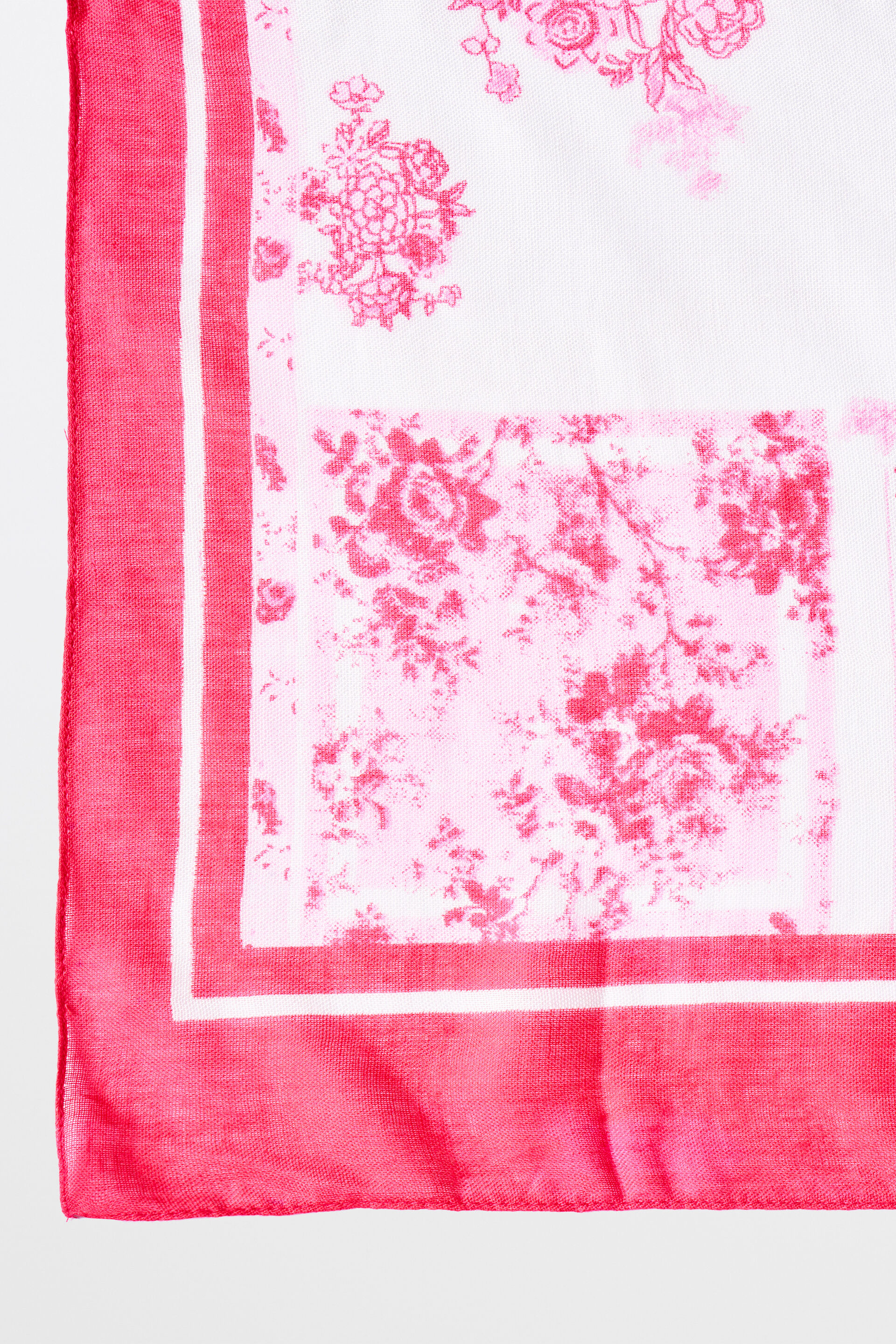 Pink Viscose Scarf, , image 2
